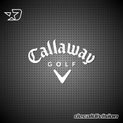 Callaway Logo Sticker